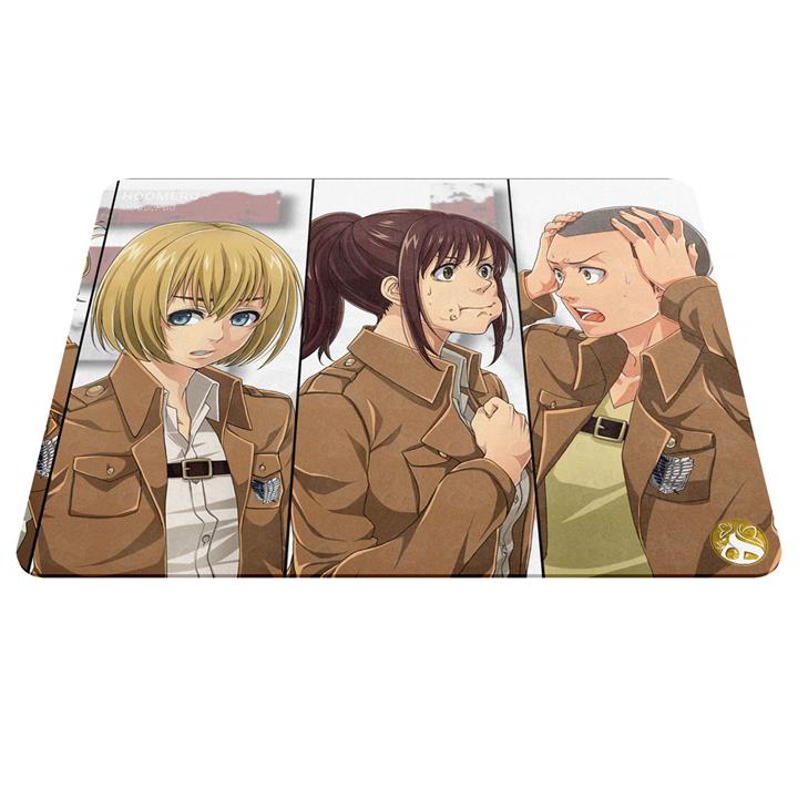 ماوس پد هومرو طرح اتک آن تایتان مدل A1376 Hoomero Attack on Titan A1376 Mousepad